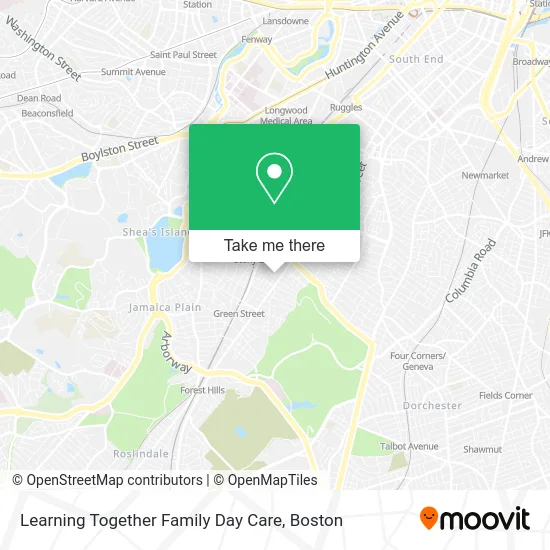 Learning Together Family Day Care map