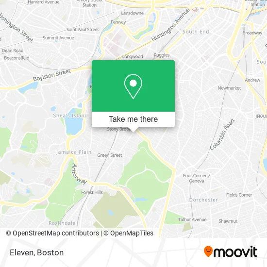 Eleven map
