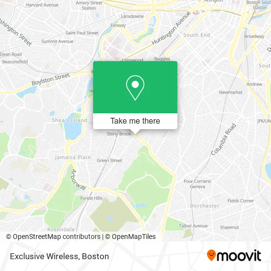 Exclusive Wireless map