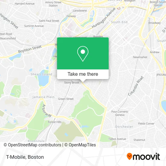 T-Mobile map