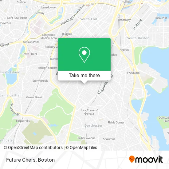 Future Chefs map