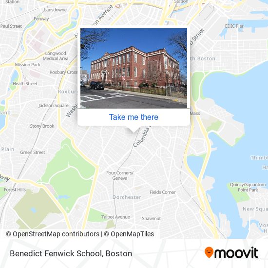 Mapa de Benedict Fenwick School