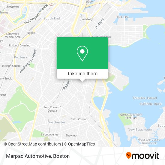 Marpac Automotive map