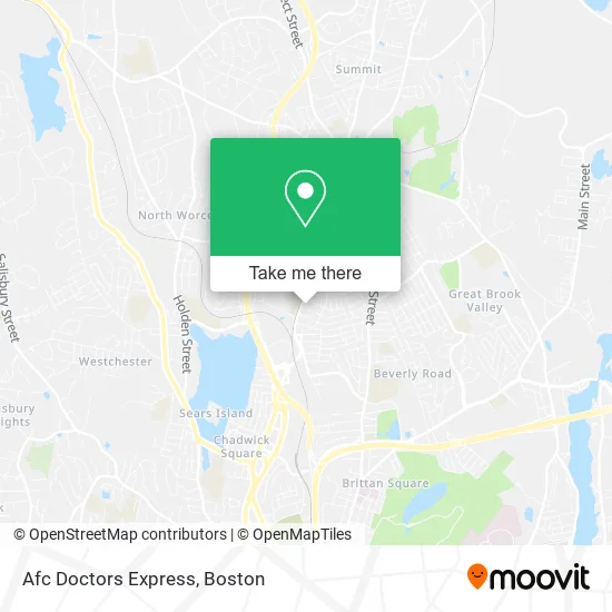 Afc Doctors Express map
