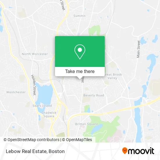 Lebow Real Estate map