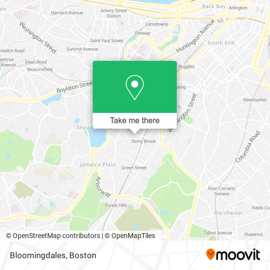 Mapa de Bloomingdales