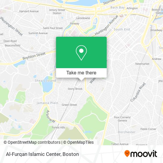 Mapa de Al-Furqan Islamic Center