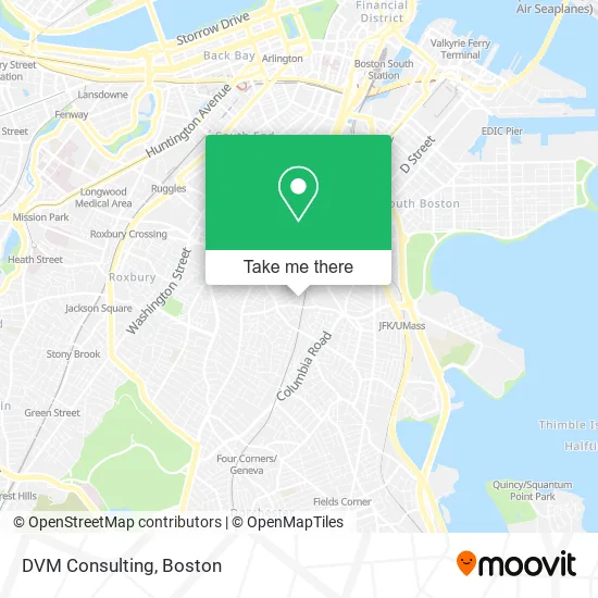 DVM Consulting map