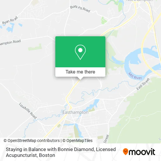 Staying in Balance with Bonnie Diamond, Licensed Acupuncturist map