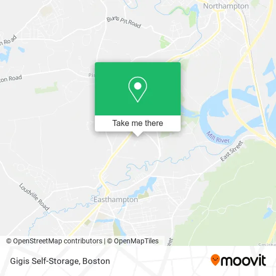 Gigis Self-Storage map