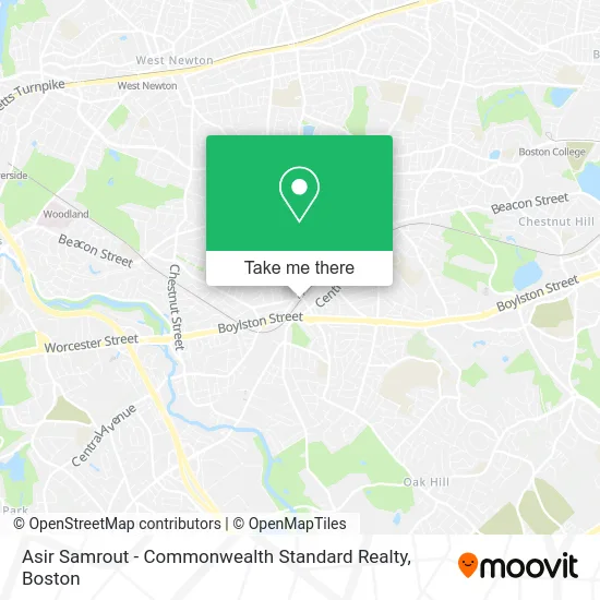 Asir Samrout - Commonwealth Standard Realty map