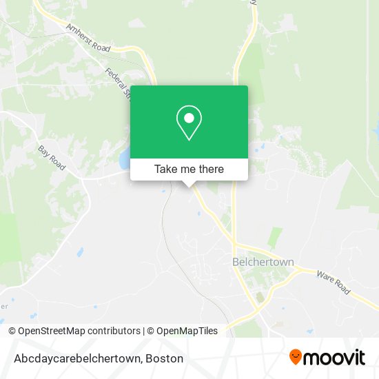 Abcdaycarebelchertown map
