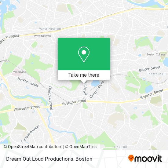 Dream Out Loud Productions map