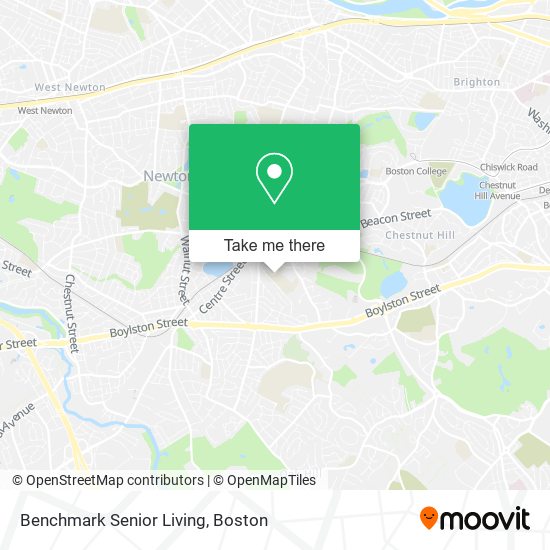 Benchmark Senior Living map