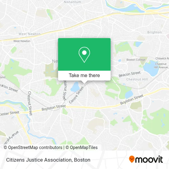 Citizens Justice Association map