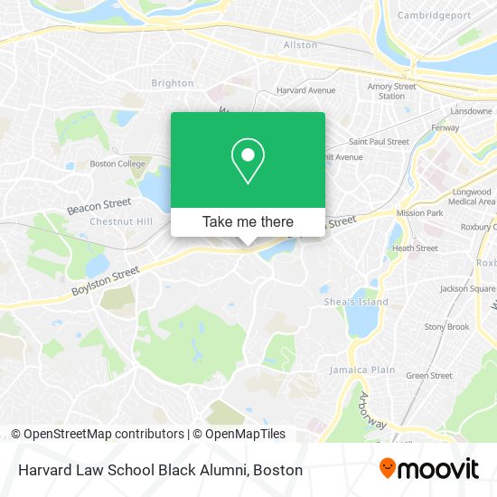 Harvard Law School Black Alumni map