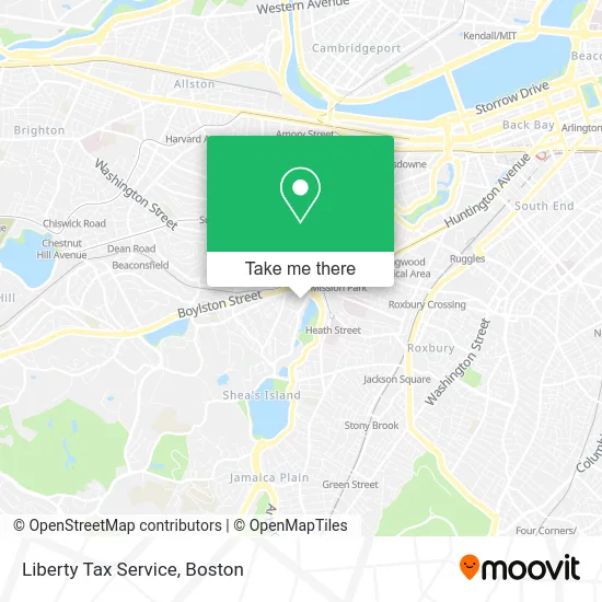 Liberty Tax Service map