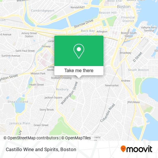 Mapa de Castillo Wine and Spirits