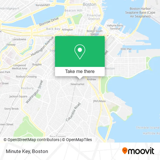 Mapa de Minute Key
