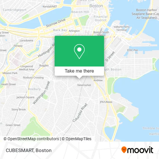 CUBESMART map