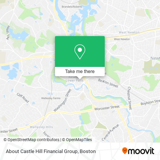 About Castle Hill Financial Group map