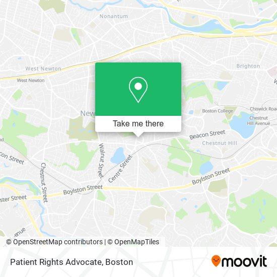 Patient Rights Advocate map