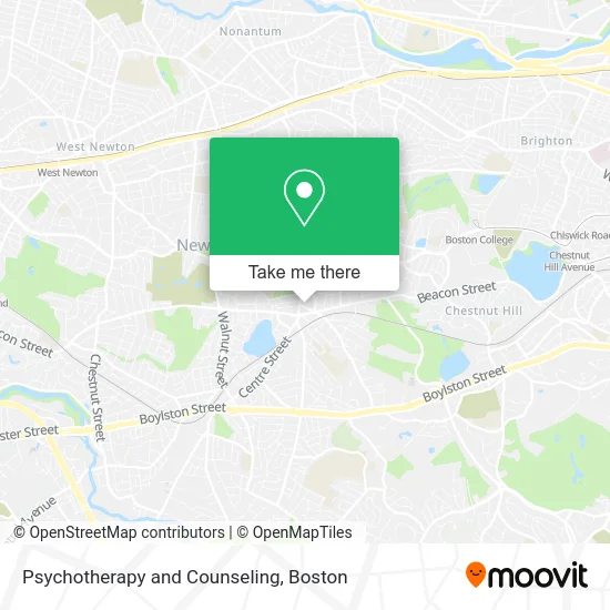 Psychotherapy and Counseling map