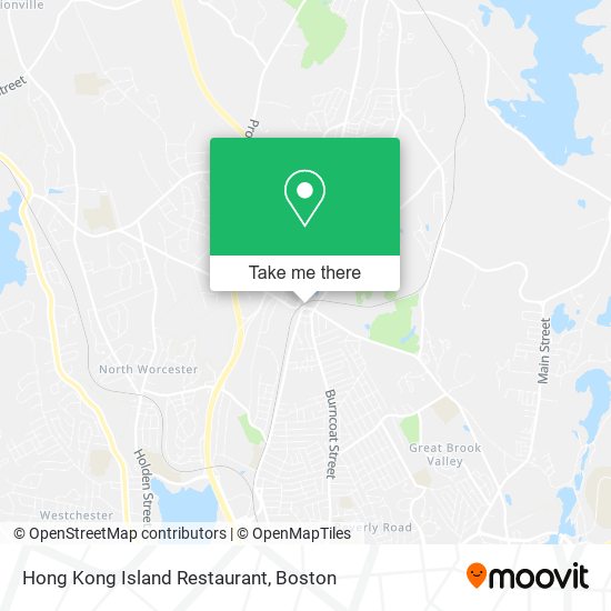 Hong Kong Island Restaurant map