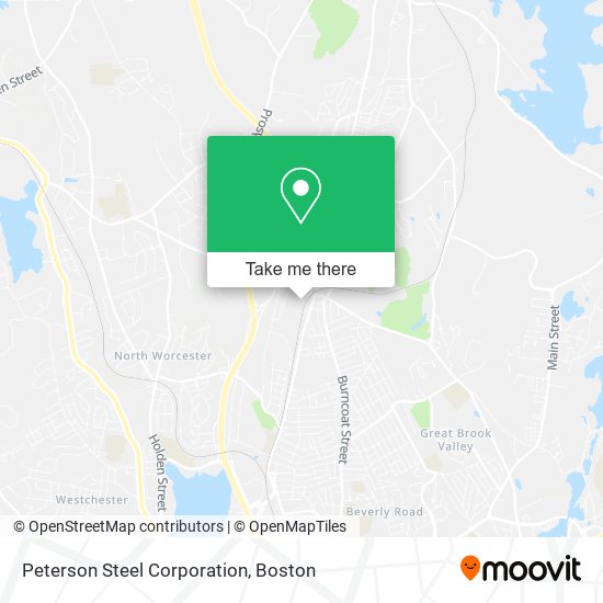 Mapa de Peterson Steel Corporation