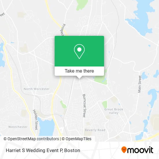 Harriet S Wedding Event P map