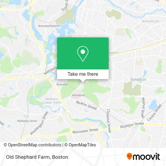 Old Shephard Farm map