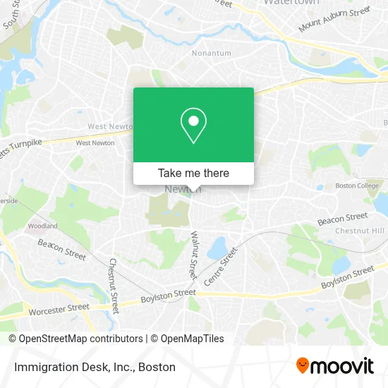 Immigration Desk, Inc. map