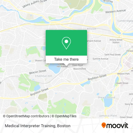Medical Interpreter Training map