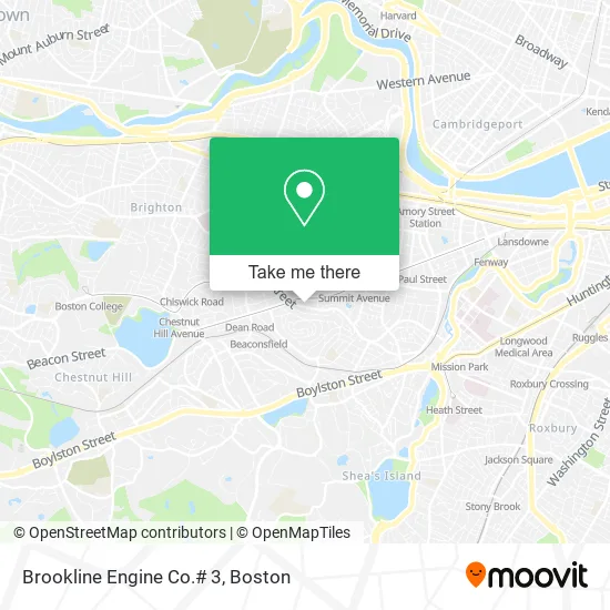 Brookline Engine Co.# 3 map