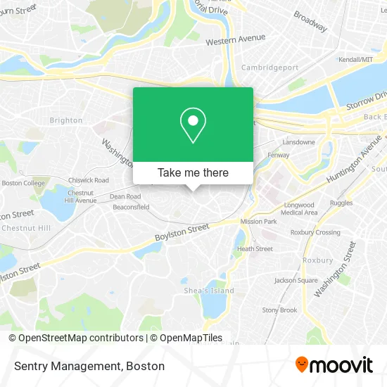 Sentry Management map