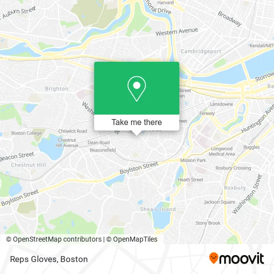 Mapa de Reps Gloves
