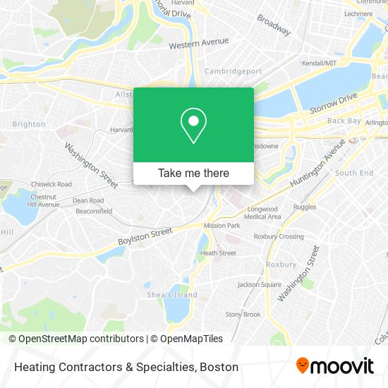 Mapa de Heating Contractors & Specialties