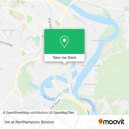 Mapa de Inn at Northampton