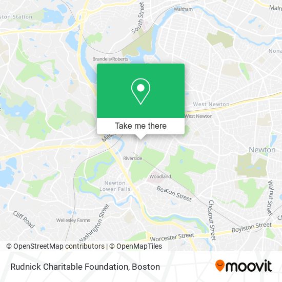 Mapa de Rudnick Charitable Foundation