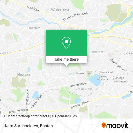 Kern & Associates map