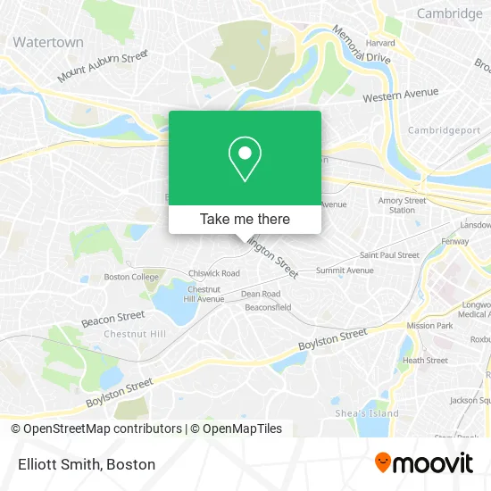 Elliott Smith map