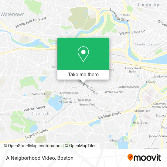 A Neigborhood Video map