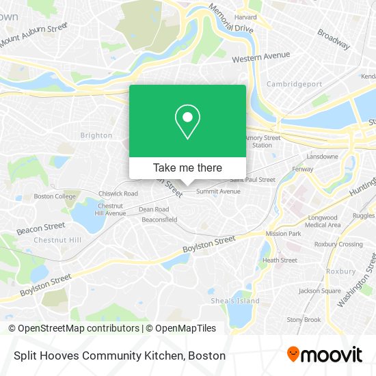 Mapa de Split Hooves Community Kitchen