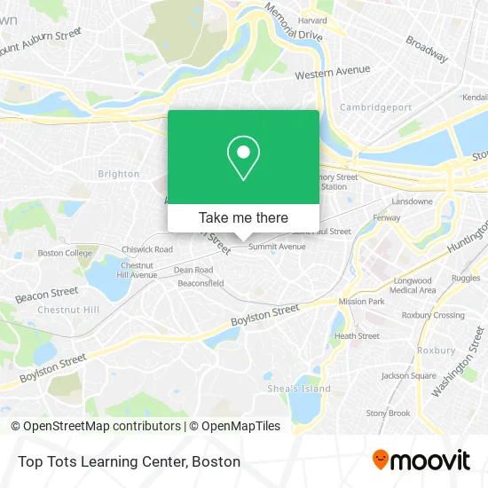Top Tots Learning Center map