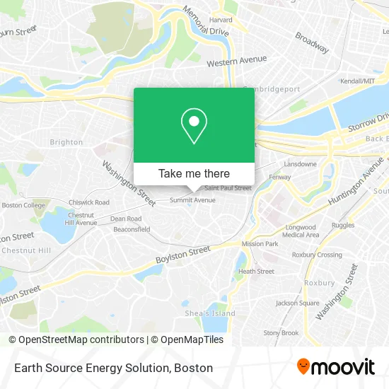 Mapa de Earth Source Energy Solution