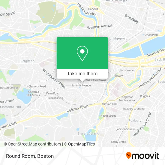 Mapa de Round Room
