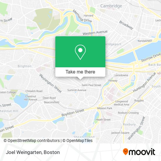 Mapa de Joel Weingarten