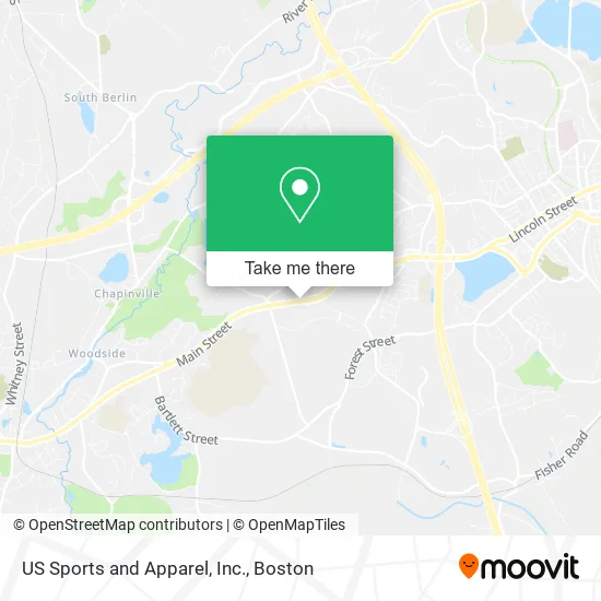 US Sports and Apparel, Inc. map