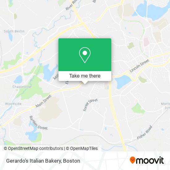 Gerardo's Italian Bakery map