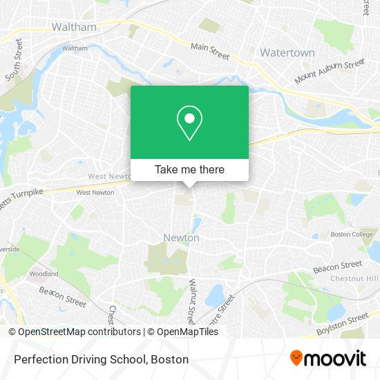 Mapa de Perfection Driving School